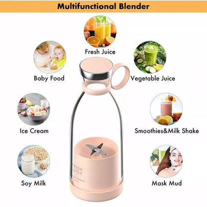 Portable Outdoor Travel Mini Juice Exactor Blender